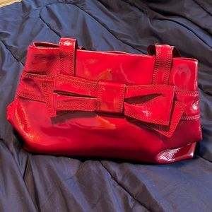 Red Patent Leather Kate Spade Bag